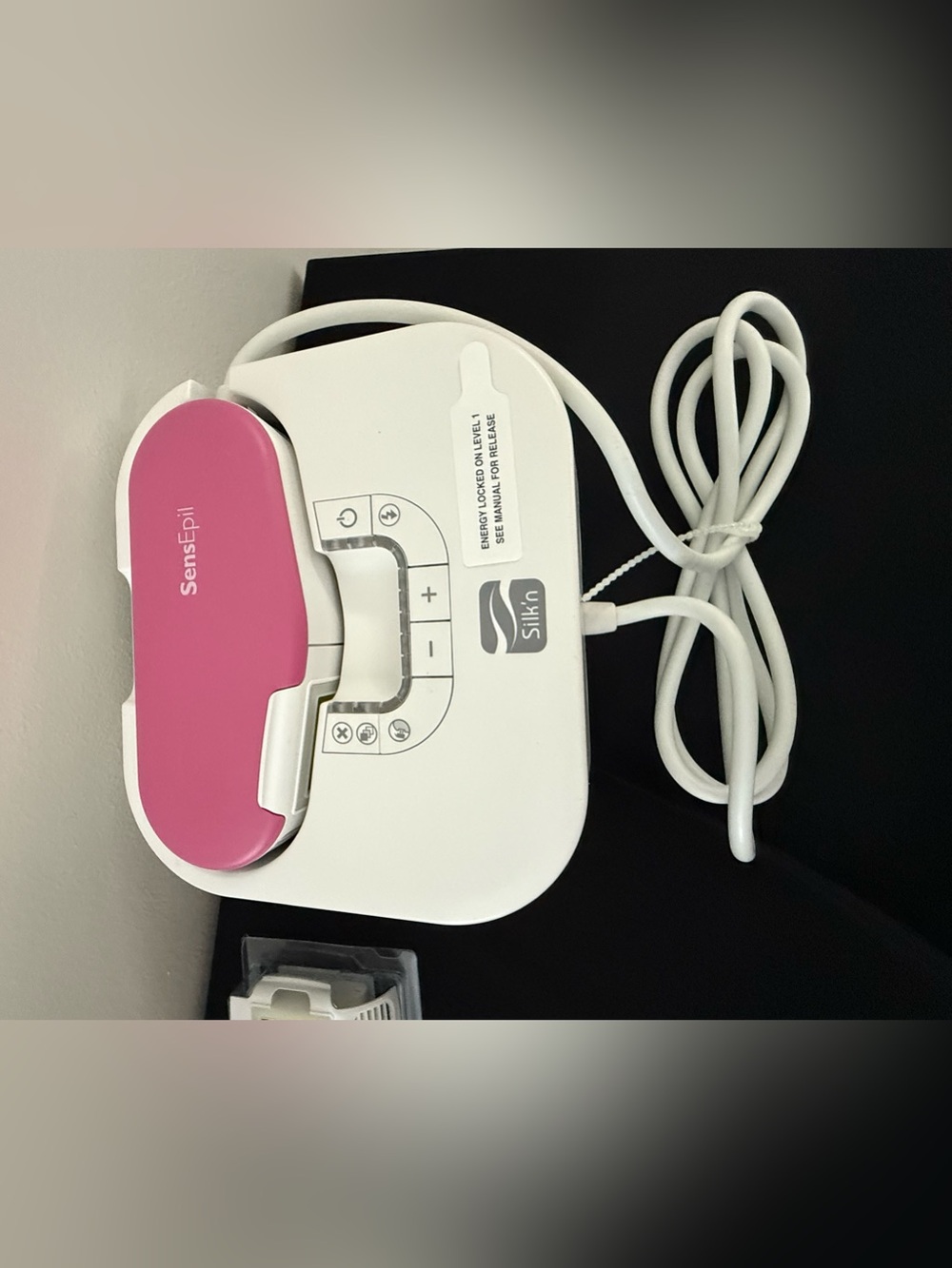 Silk'n SensEpil Corded Epilator - White & Pink